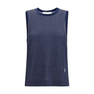Ami Paris Women Striped Cotton Tank Top